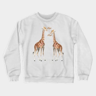 giraffe joke Crewneck Sweatshirt